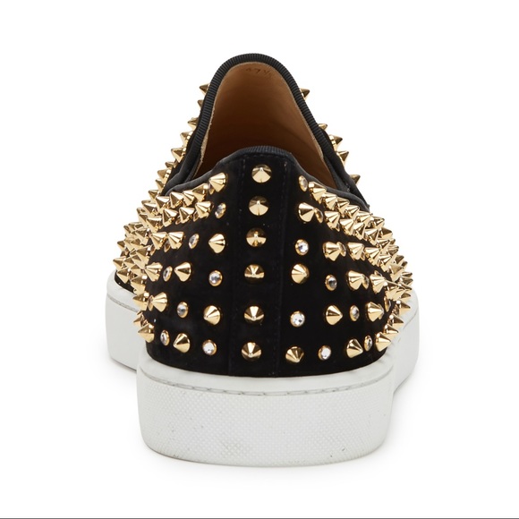 Authentic Louboutin Men’s Roller Studded Sneakers - Picture 6 of 9